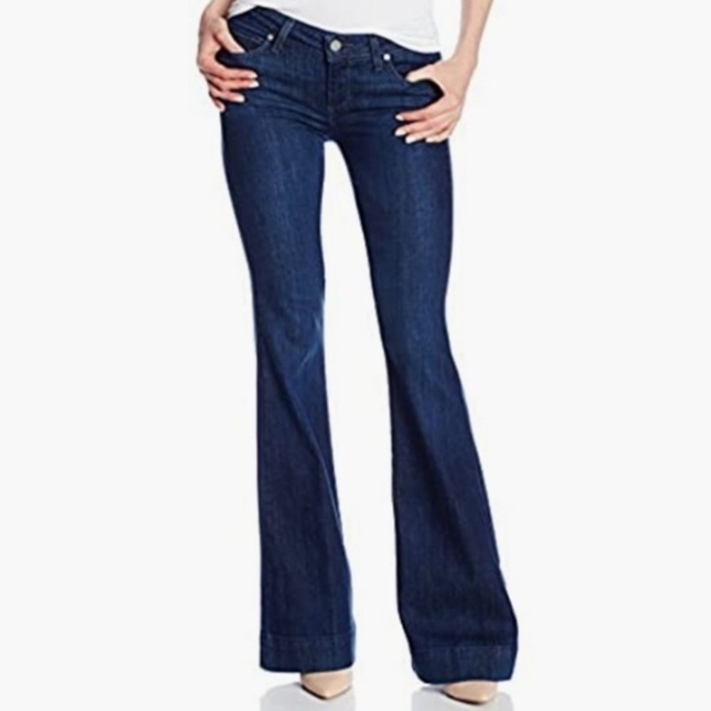 Paige Fiona Flare Leg Jeans Dylan Wash size 30